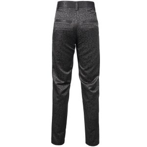 Meilleur Prix Garanti DEVIL FASHION Pantalon ‘Atkins’ En Jacquard Noir 44