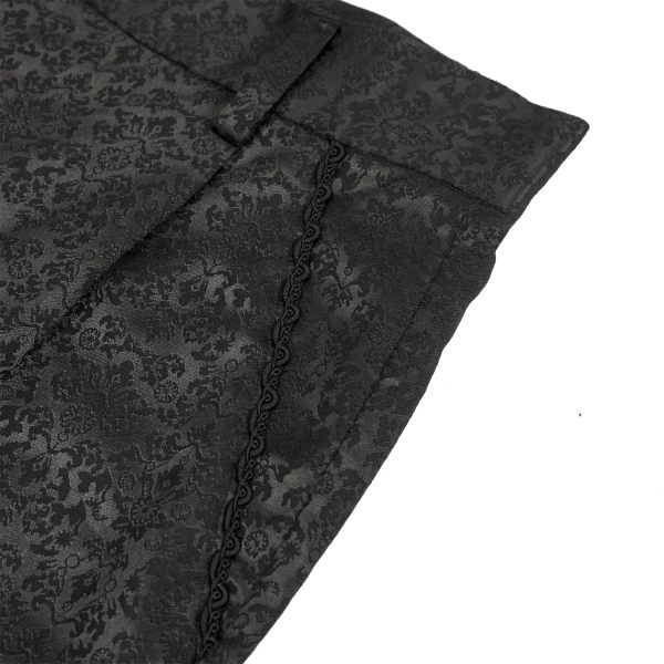 Meilleur Prix Garanti DEVIL FASHION Pantalon ‘Atkins’ En Jacquard Noir 17