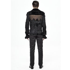 Meilleur Prix Garanti DEVIL FASHION Pantalon ‘Atkins’ En Jacquard Noir 24