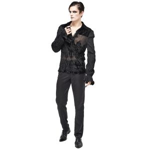 Meilleur Prix Garanti DEVIL FASHION Pantalon ‘Atkins’ En Jacquard Noir 28