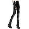 magasin en ligne france PUNK RAVE Pantalon ‘Ball Jointed Doll’ En Vinyle Noir 61