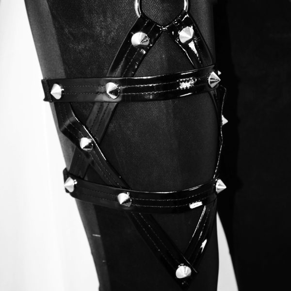 DEVIL FASHION Pantalon ‘Black Star’ Noir dernière tendance 17