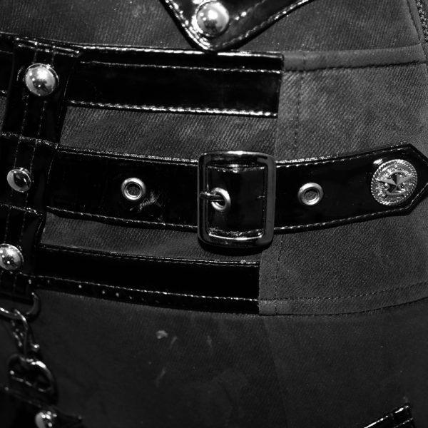 DEVIL FASHION Pantalon ‘Black Star’ Noir dernière tendance 20