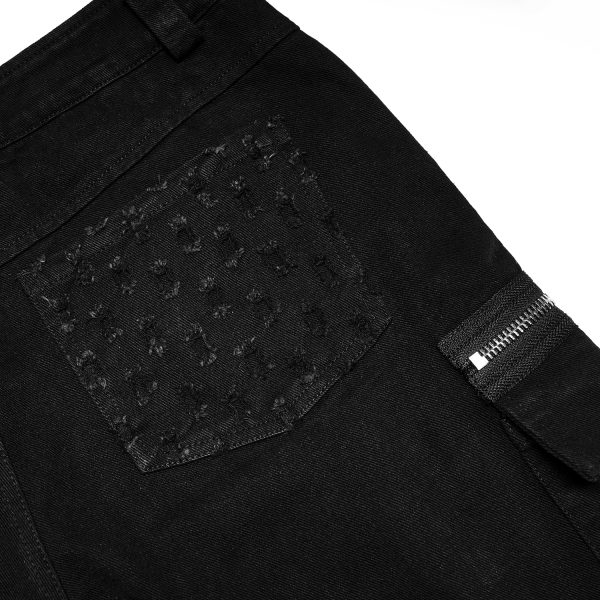 boutique en france PUNK RAVE Pantalon ‘Calargaff’ Noir 19