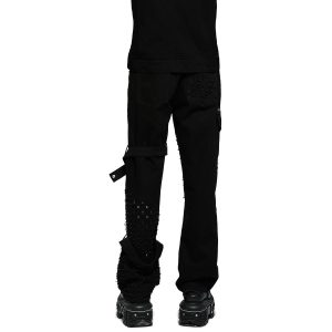 boutique en france PUNK RAVE Pantalon ‘Calargaff’ Noir 32