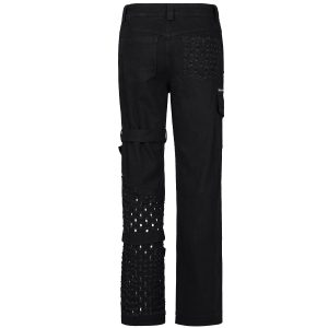 boutique en france PUNK RAVE Pantalon ‘Calargaff’ Noir 38