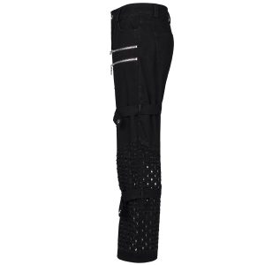 boutique en france PUNK RAVE Pantalon ‘Calargaff’ Noir 40