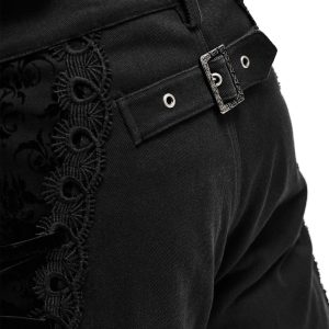 DEVIL FASHION Pantalon ‘Coffin’ Noir des prix incroyables 40