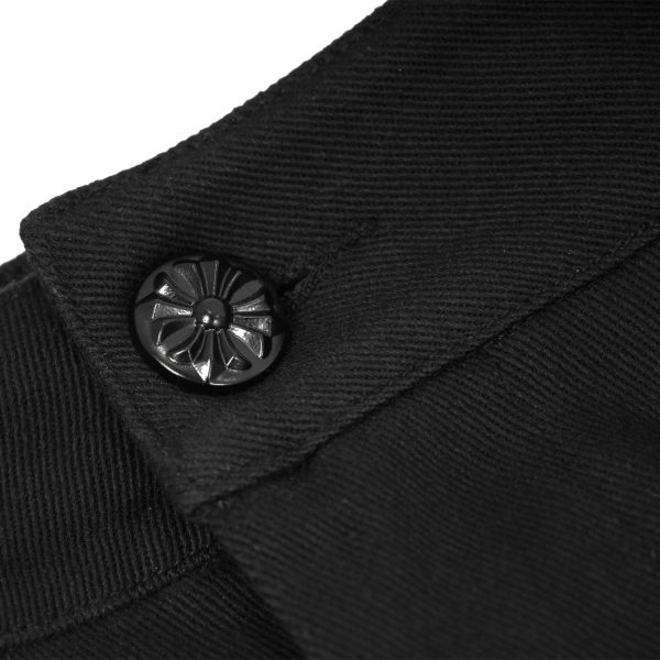 DEVIL FASHION Pantalon ‘Coffin’ Noir des prix incroyables 14