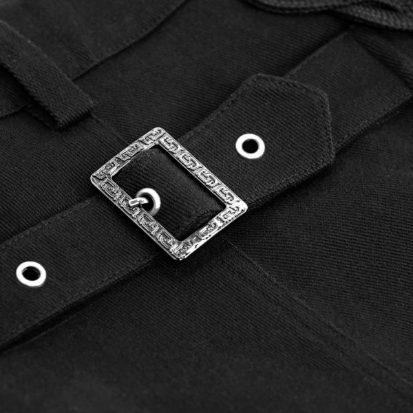 DEVIL FASHION Pantalon ‘Coffin’ Noir des prix incroyables 15