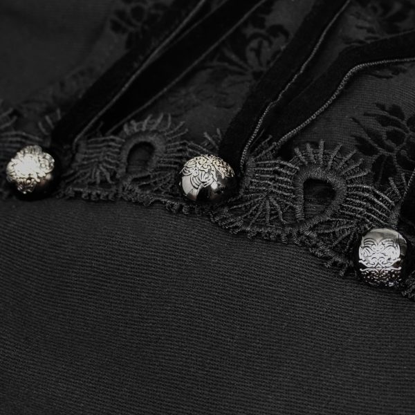 DEVIL FASHION Pantalon ‘Coffin’ Noir des prix incroyables 17