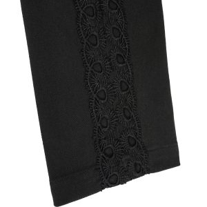 DEVIL FASHION Pantalon ‘Coffin’ Noir des prix incroyables 54