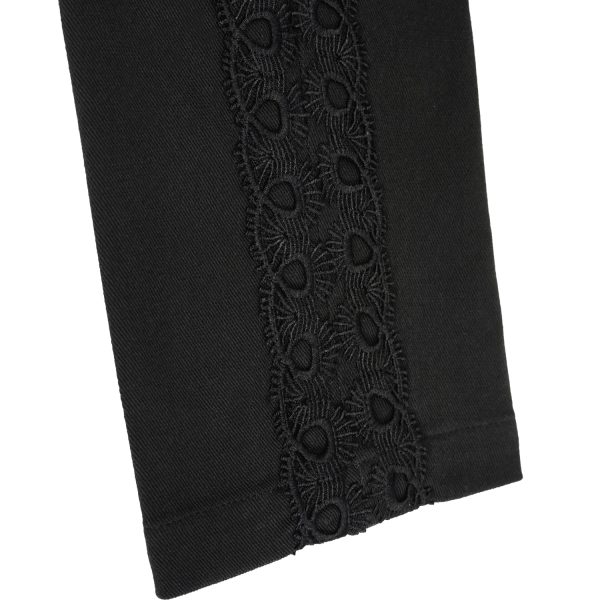 DEVIL FASHION Pantalon ‘Coffin’ Noir des prix incroyables 19