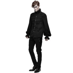 DEVIL FASHION Pantalon ‘Coffin’ Noir des prix incroyables 24