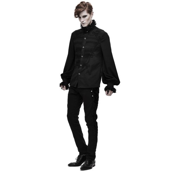 DEVIL FASHION Pantalon ‘Coffin’ Noir des prix incroyables 4
