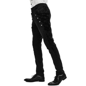 DEVIL FASHION Pantalon ‘Coffin’ Noir des prix incroyables 26