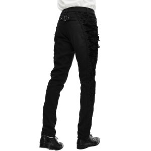 DEVIL FASHION Pantalon ‘Coffin’ Noir des prix incroyables 28