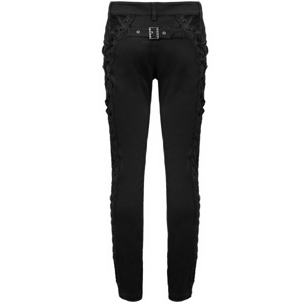 DEVIL FASHION Pantalon ‘Coffin’ Noir des prix incroyables 10