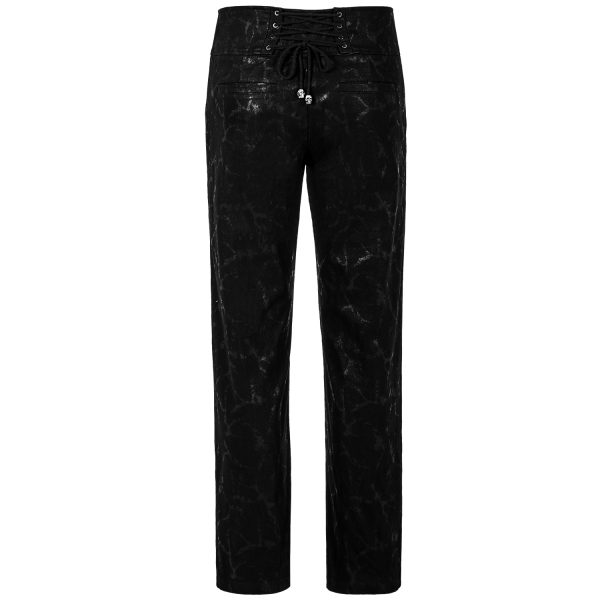 vente en ligne pas cher PUNK RAVE Pantalon ‘Coyote’ Noir 13