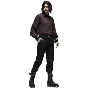 vente en ligne pas cher PUNK RAVE Pantalon ‘Coyote’ Noir 27