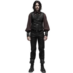 vente en ligne pas cher PUNK RAVE Pantalon ‘Coyote’ Noir 29