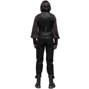 vente en ligne pas cher PUNK RAVE Pantalon ‘Coyote’ Noir 31