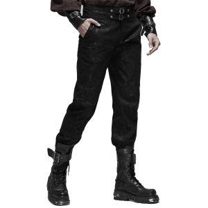vente en ligne pas cher PUNK RAVE Pantalon ‘Coyote’ Noir 35