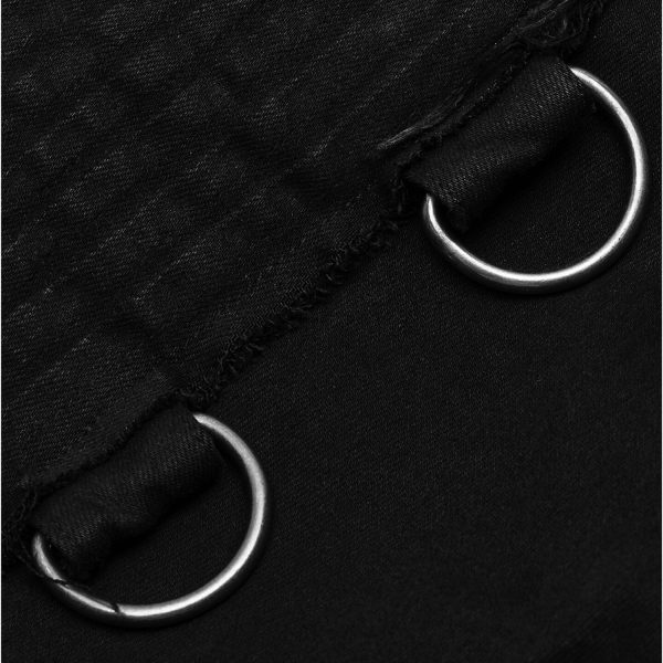 authentiques PUNK RAVE Pantalon ‘Cthulhu’ Noir 14