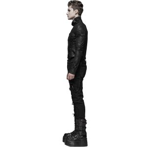 authentiques PUNK RAVE Pantalon ‘Cthulhu’ Noir 23