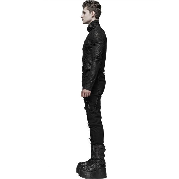 authentiques PUNK RAVE Pantalon ‘Cthulhu’ Noir 5