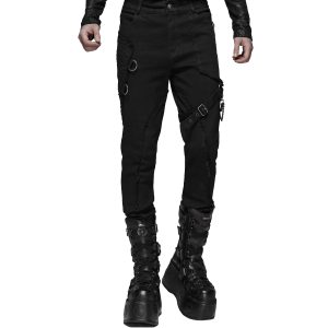 authentiques PUNK RAVE Pantalon ‘Cthulhu’ Noir 27