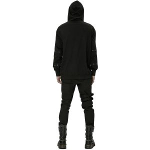PUNK RAVE Pantalon ‘Cynfael’ Noir Et Tartan Rouge se précipiter pour acheter 22