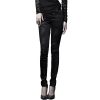 PUNK RAVE Pantalon ‘Damask’ Noir soldes en ligne 20