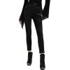 soldes PUNK RAVE Pantalon ‘Dark Blood’ Noir 52