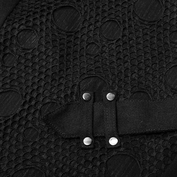 soldes PUNK RAVE Pantalon ‘Dark Blood’ Noir 17