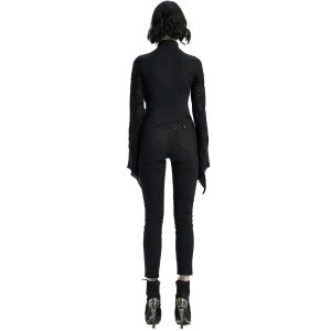 soldes PUNK RAVE Pantalon ‘Dark Blood’ Noir 24