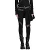 achat PUNK RAVE Pantalon-Demi-Jupe ‘Catacomb’ Noir 53