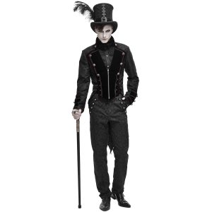 boutique paris DEVIL FASHION Pantalon ‘Desmond’ Noir 17