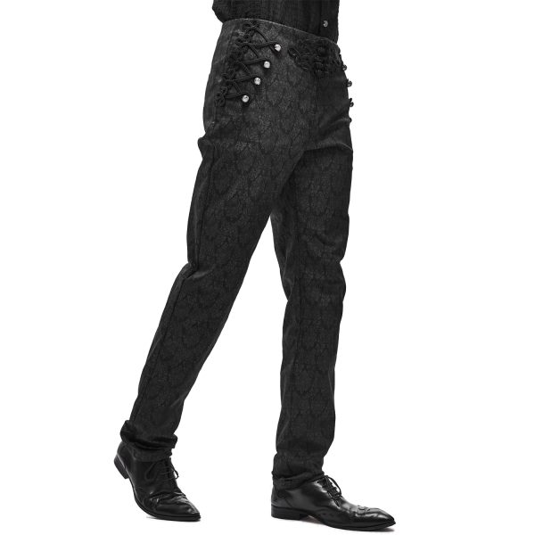 boutique paris DEVIL FASHION Pantalon ‘Desmond’ Noir 12