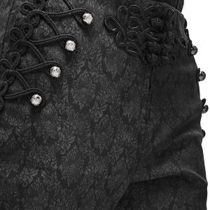boutique paris DEVIL FASHION Pantalon ‘Desmond’ Noir 37