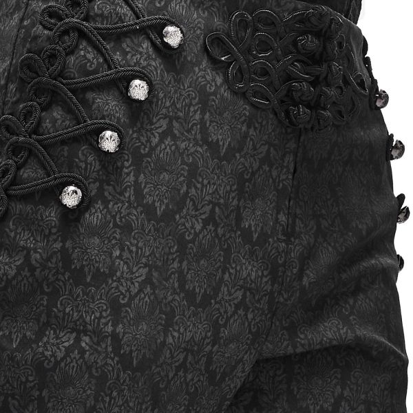 boutique paris DEVIL FASHION Pantalon ‘Desmond’ Noir 13