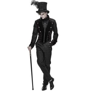boutique paris DEVIL FASHION Pantalon ‘Desmond’ Noir 19