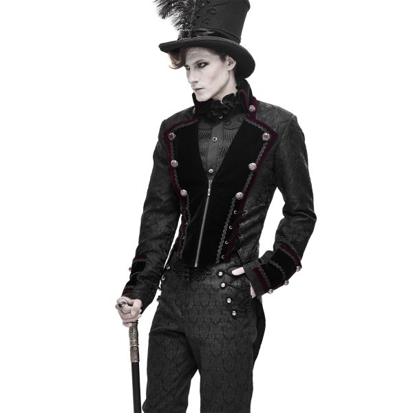boutique paris DEVIL FASHION Pantalon ‘Desmond’ Noir 6