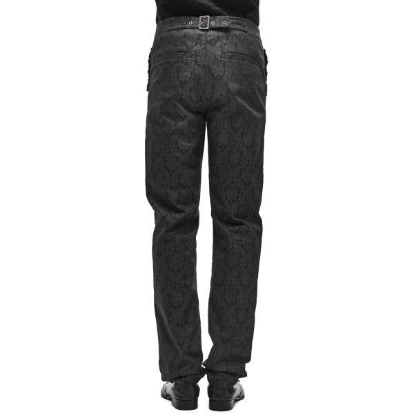 boutique paris DEVIL FASHION Pantalon ‘Desmond’ Noir 10