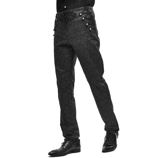 boutique paris DEVIL FASHION Pantalon ‘Desmond’ Noir 11