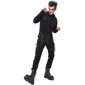 grande surprise DEVIL FASHION Pantalon ‘Distressed’ Noir 24