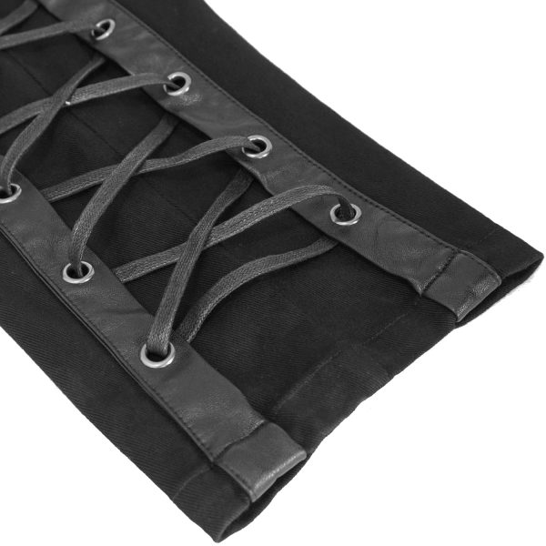 grande surprise DEVIL FASHION Pantalon ‘Distressed’ Noir 21