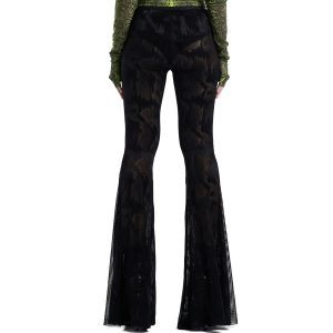 PUNK RAVE Pantalon Evasé ‘Serpentine’ Noir Protections acheteurs 29