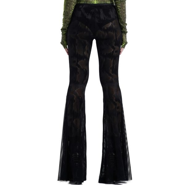PUNK RAVE Pantalon Evasé ‘Serpentine’ Noir Protections acheteurs 8