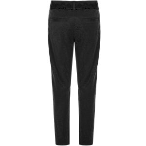 PUNK RAVE Pantalon ‘Goth Blood’ En Jacquard Noir Pas Cher soldes France 29